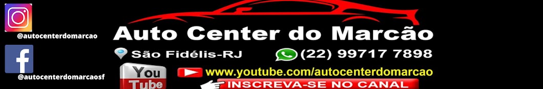 AUTO CENTER DO MARCÃƒO YouTube channel avatar