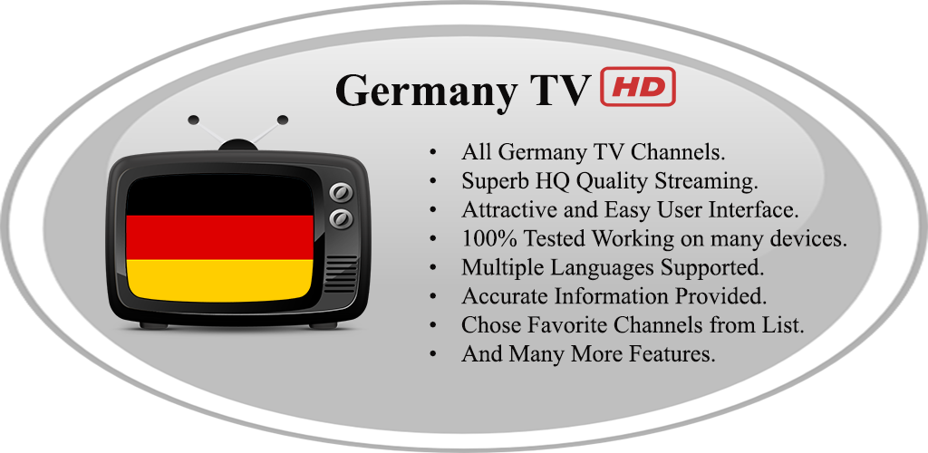 German TV All Channels In HQ APK Download For Android High Quality TV Channels Services