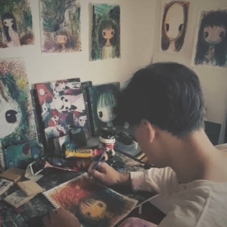 さとみ　小人の絵画 Post from さとみかずのり - YouTube