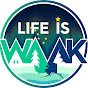 Life is WAAK logo