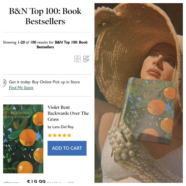 Lana Del Rey's latest poetry book out in hardcover format Entertainment News Gaga Daily