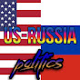US-RUSSIA politics logo