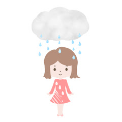 雨女の切り抜きアイコン画像