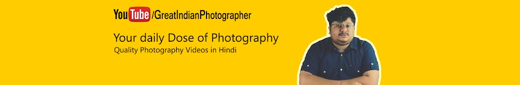 Great Indian Photographer Avatar de canal de YouTube