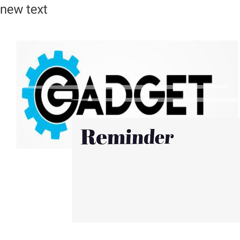 Gadget Reminder 
