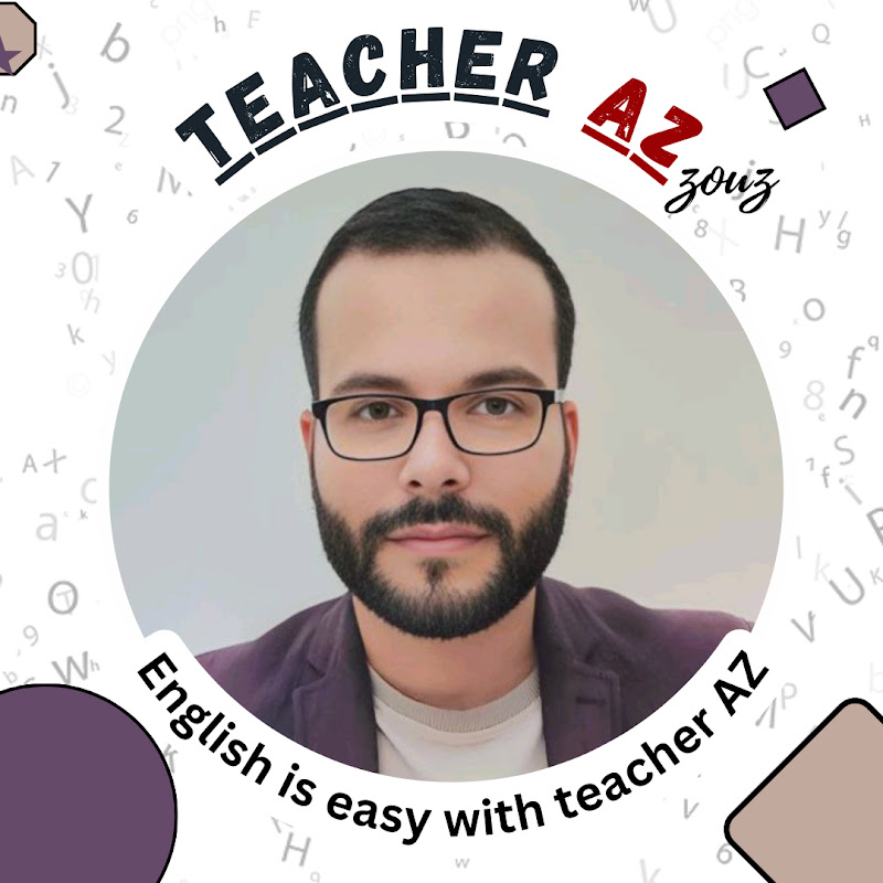 شعار قناة Teacher Azzouz English