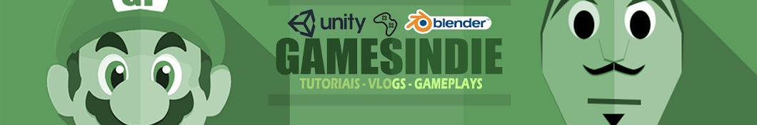 GamesIndie - Tutoriais de Unity & ProgramaÃ§Ã£o YouTube channel avatar