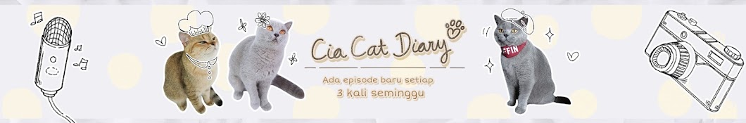 Cia Cat Diary YouTube channel avatar