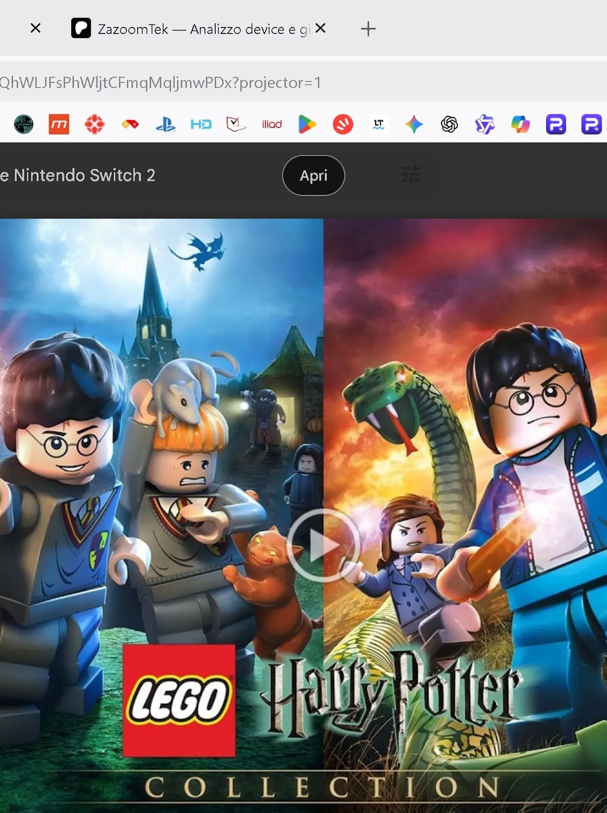 LEGO Harry Potter Collection arriva su Nintendo Switch 2 il 16 ottobre