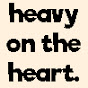 heavy on the heart. logo