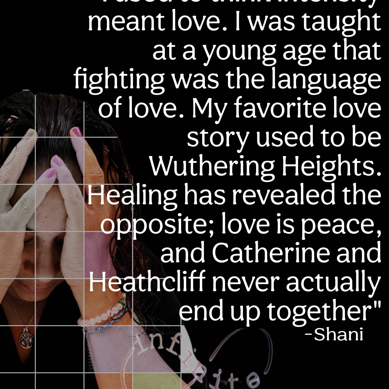 Post from Infinite Light with Shani