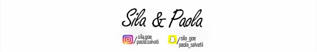 Sila & Paola YouTube channel avatar
