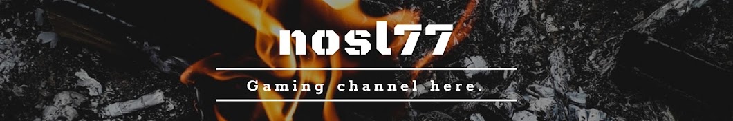 nosl77 YouTube channel avatar