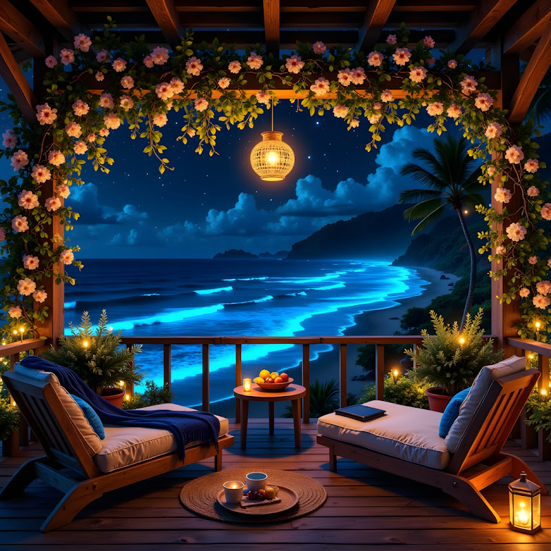 Tranquil Night Sea