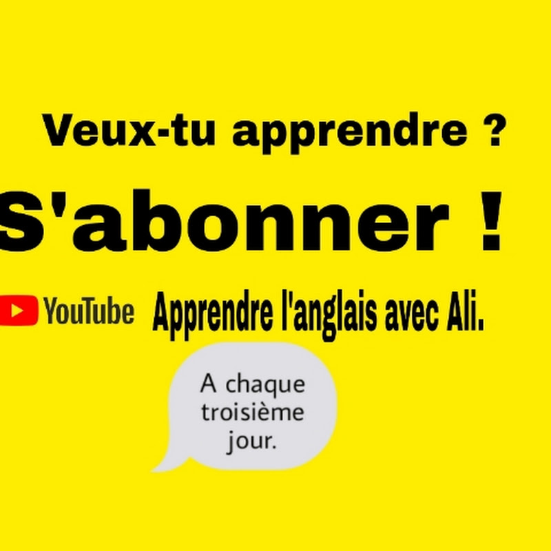 Apprendre l'anglais avec Ali. icon