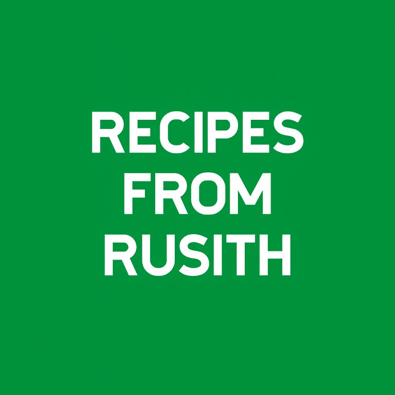 Recipes from rusith