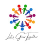 Let's grow together  logo