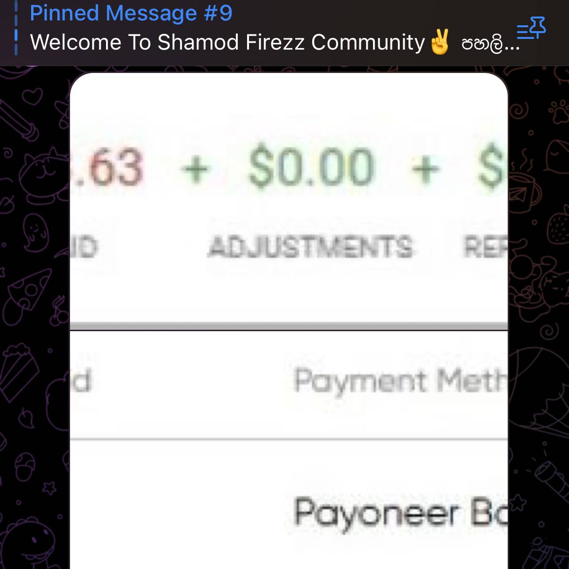 Post from Shamod Firezz