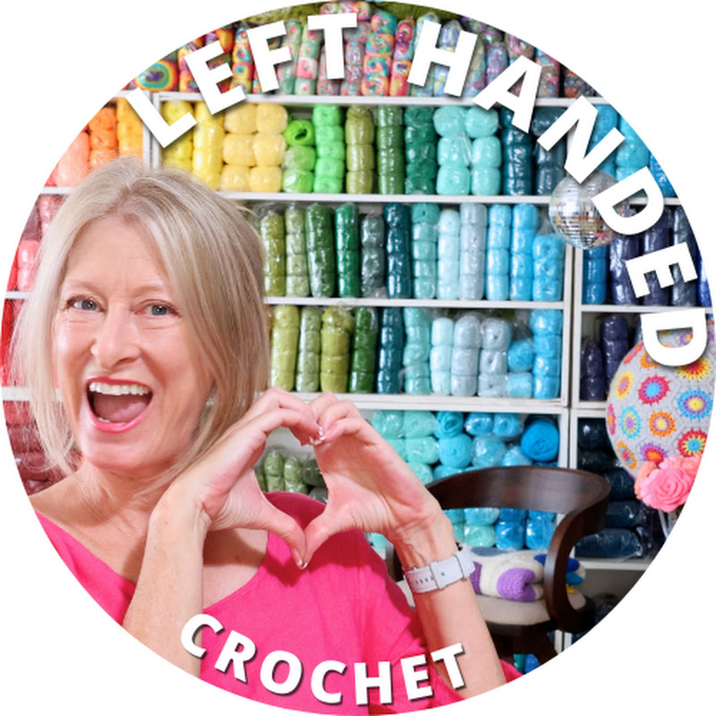 Easy Left Handed Crochet Tutorials