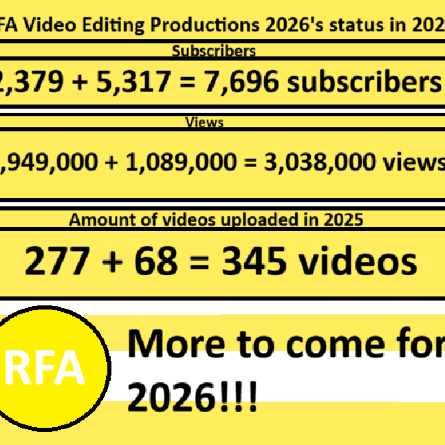 Post from RFA Video Editing Productions 2026
