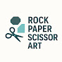 Rock Paper Scissor Art logo