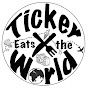 Ticker Eats The World logo