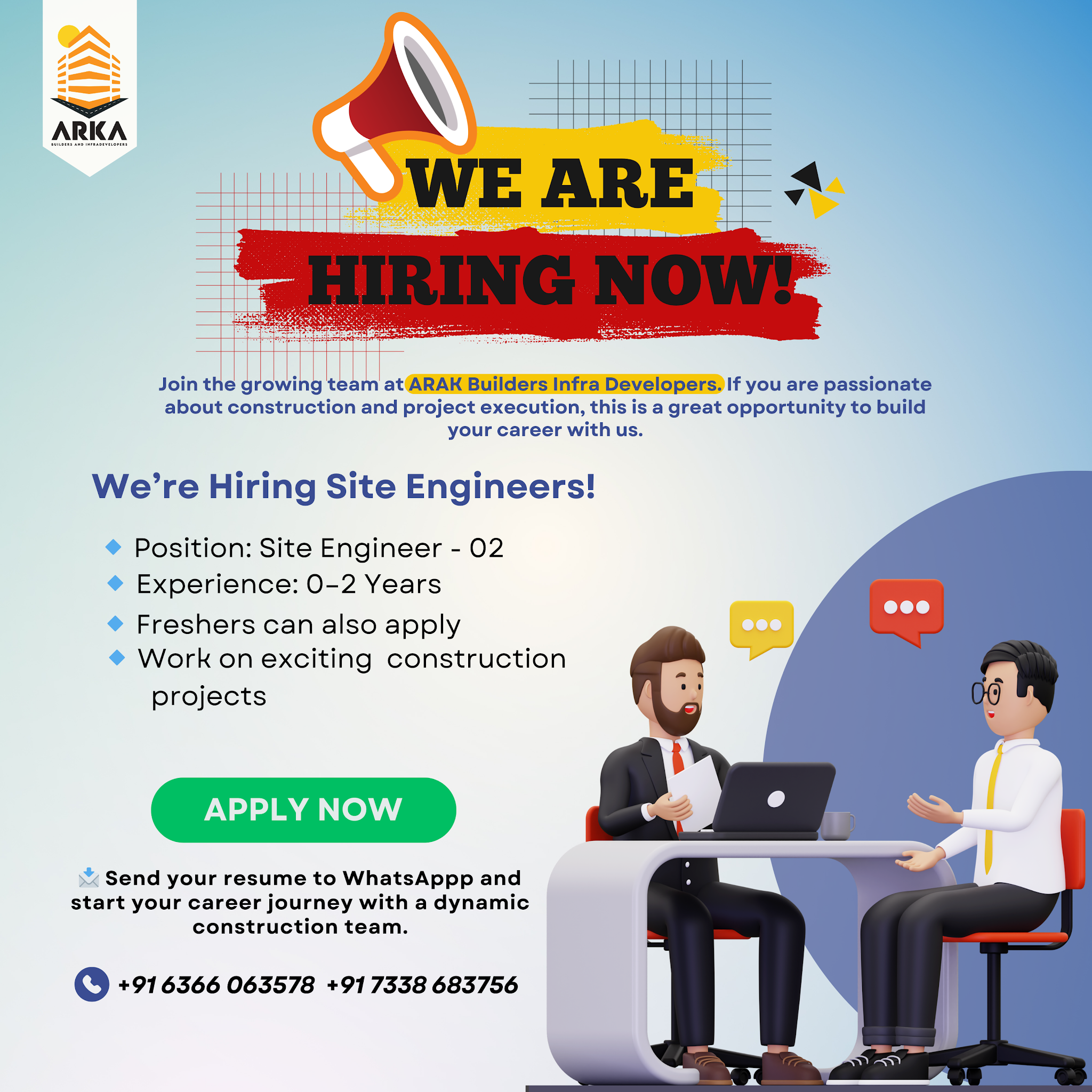 Post from ARKA Builders and Infra Developers