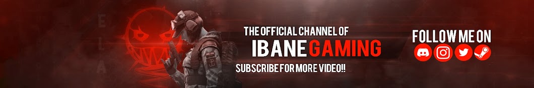 iBane Gaming رمز قناة اليوتيوب