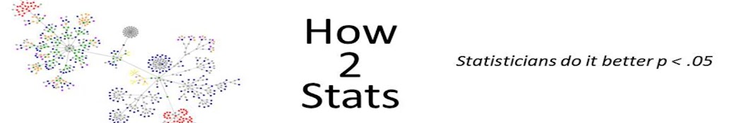how2stats Avatar channel YouTube 