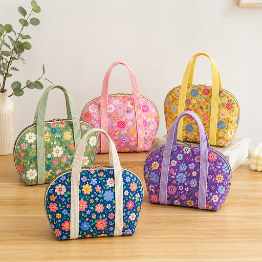 なおみママ様　cotton&steal fabric handmade bag YouTube