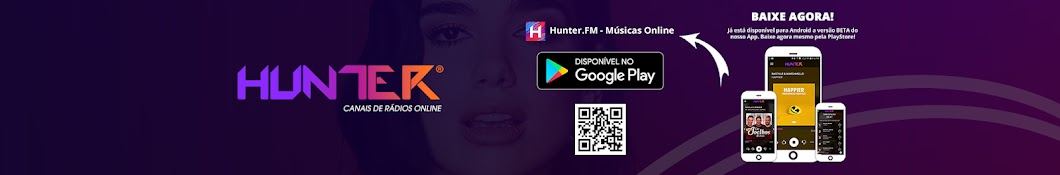 Hunter FM Music رمز قناة اليوتيوب