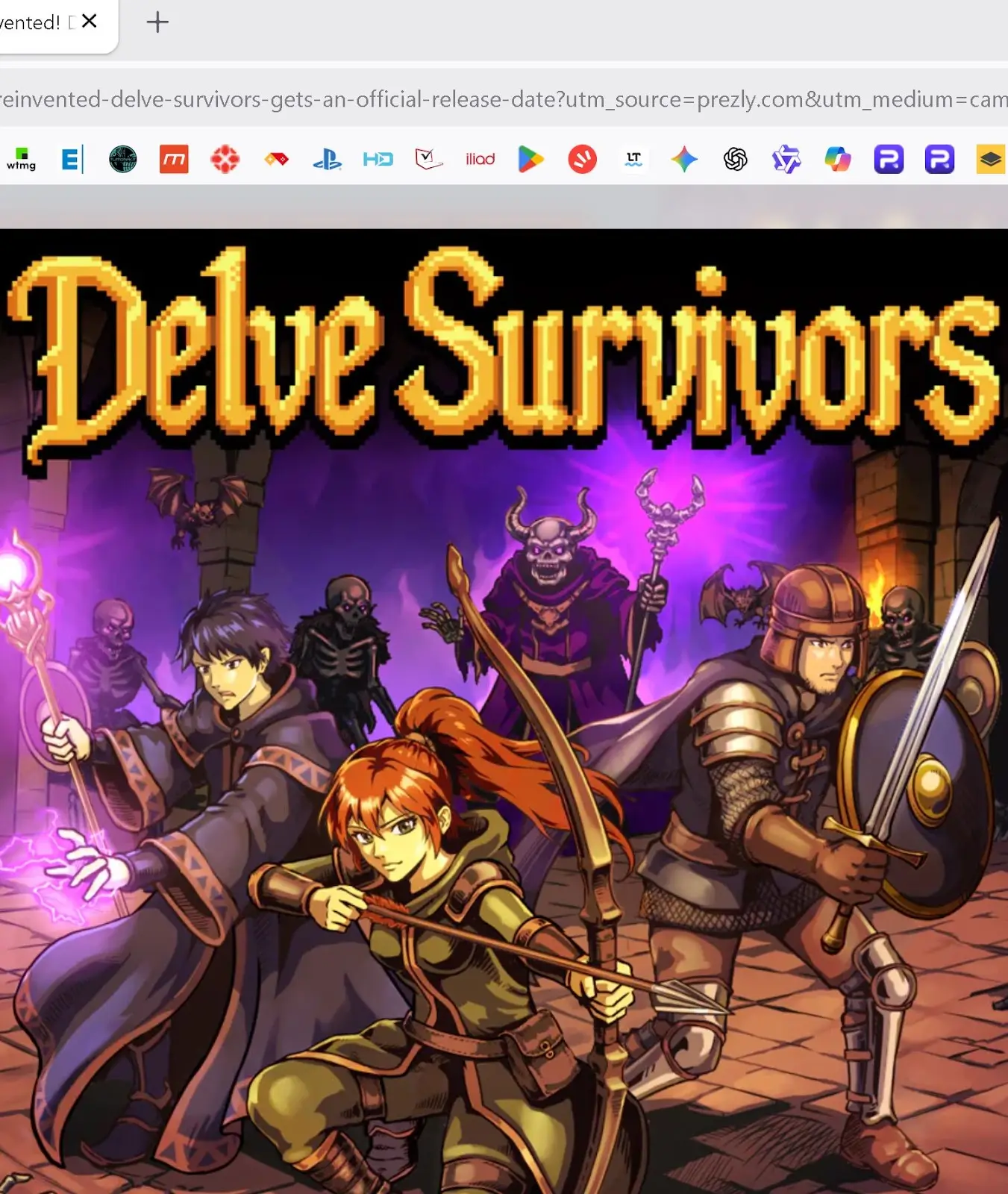 Delve Survivors arriva su Steam il 12 novembre, poi su Nintendo Switch