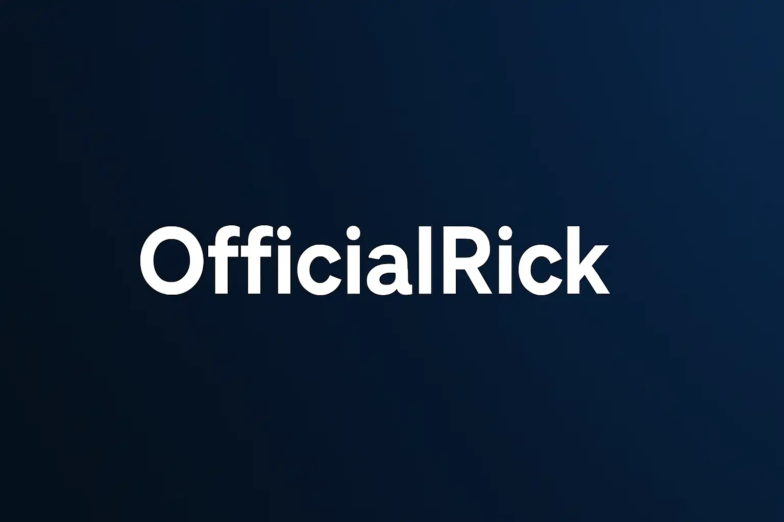 OfficialRick brand preview