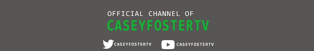 caseyfostertv YouTube channel avatar