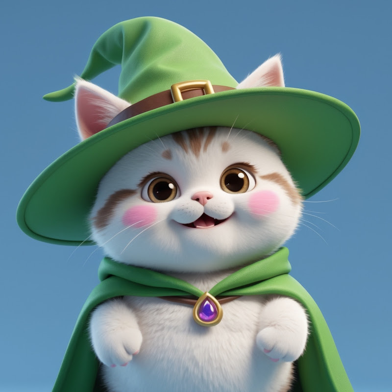 Neow Wizard Kitten