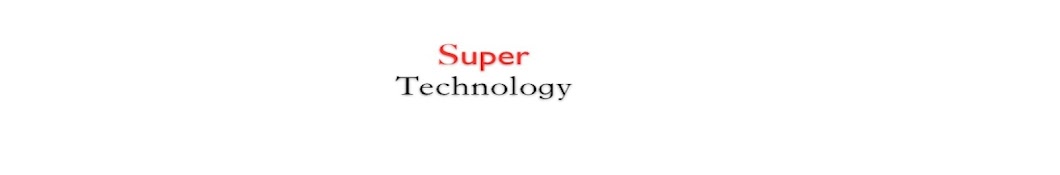 SuperTechnology1000 Avatar de canal de YouTube