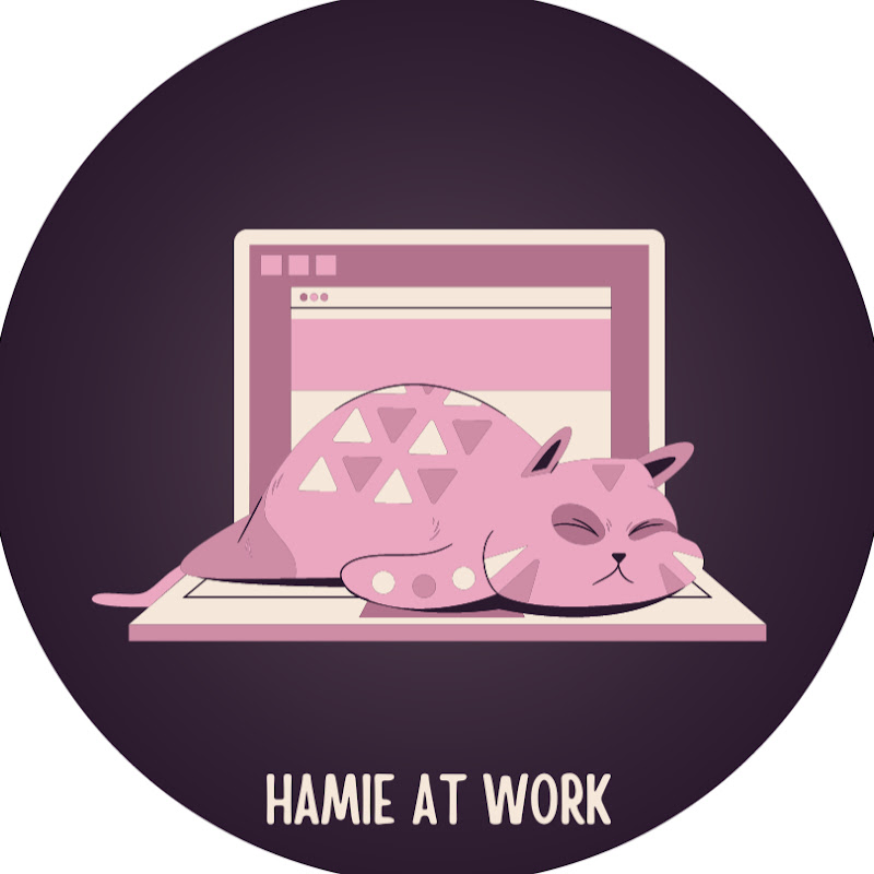 Hamie At Work