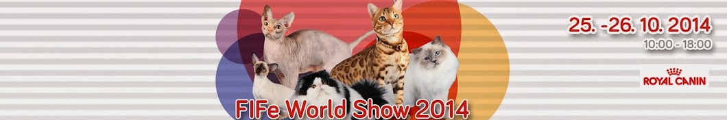 FIFe World Cat Show YouTube channel avatar