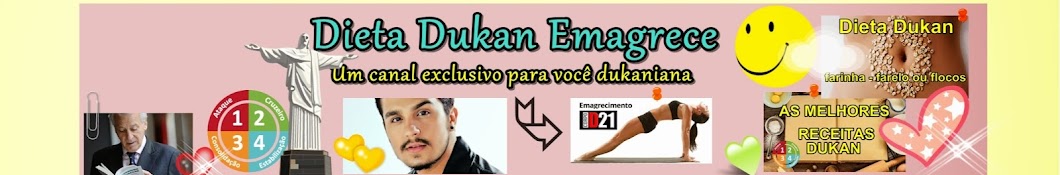 Dieta Dukan Emagrece YouTube channel avatar