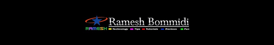 Ramesh bommidi رمز قناة اليوتيوب