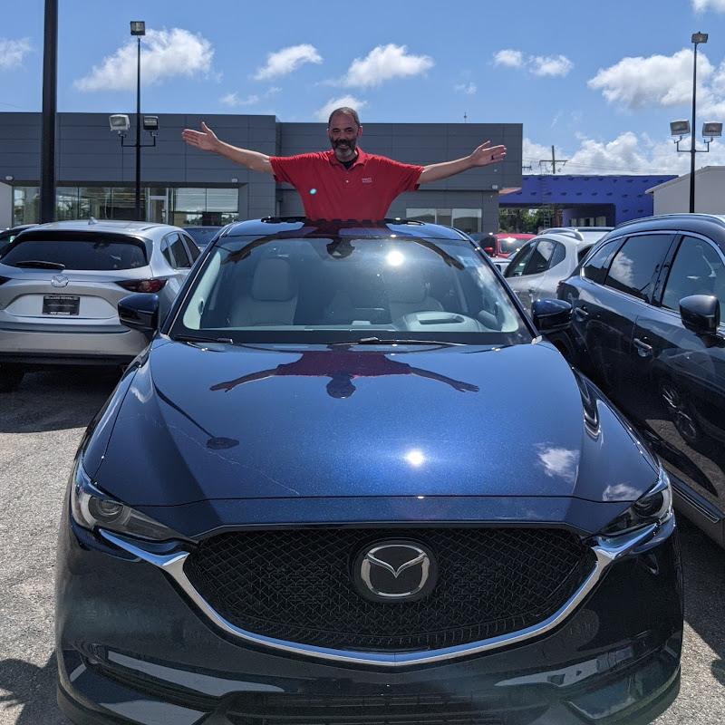 Ed Burrow with Paretti Mazda