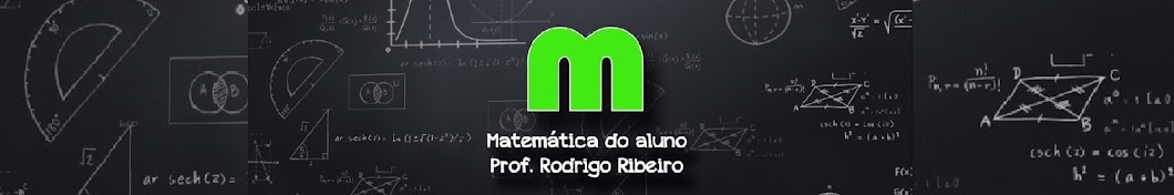 MatemÃ¡tica do aluno - Prof. Rodrigo Ribeiro Avatar canale YouTube 