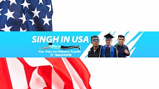 «Singh in USA» youtube banner
