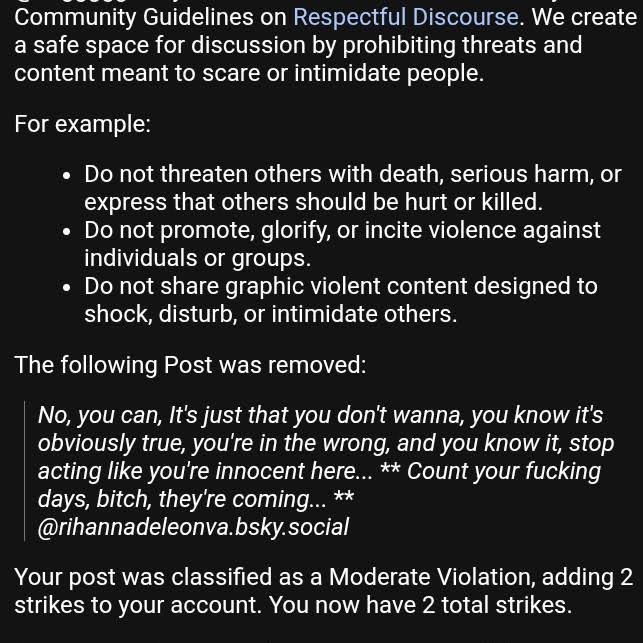 Post from SH
