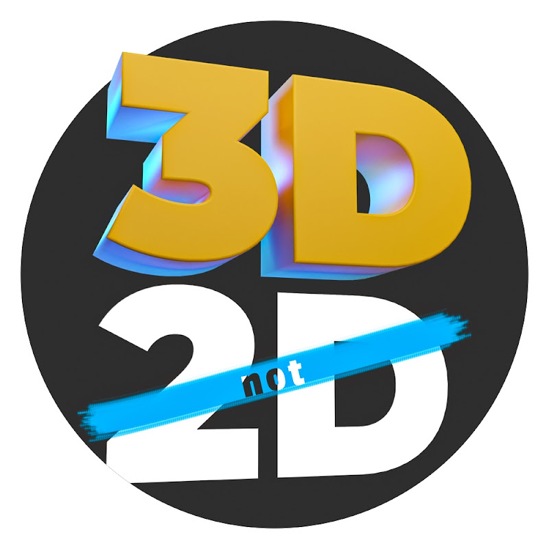 3Dnot2D Logo