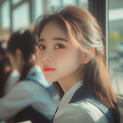 彼氏目線のAI美女アイコン画像