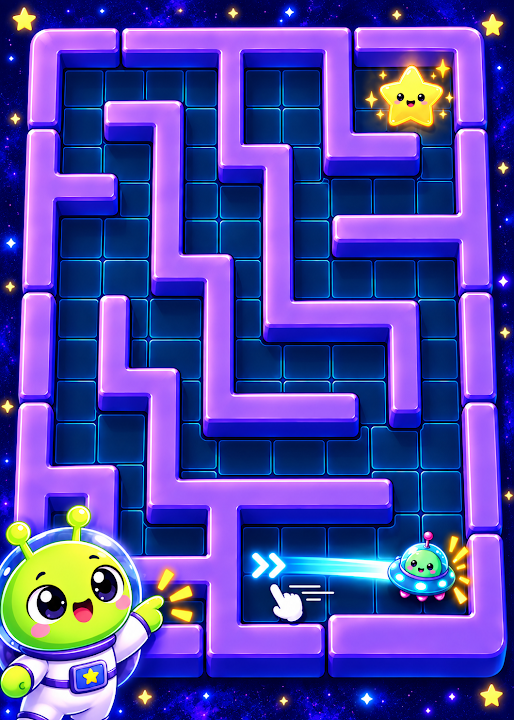 Alien Maze — cover art