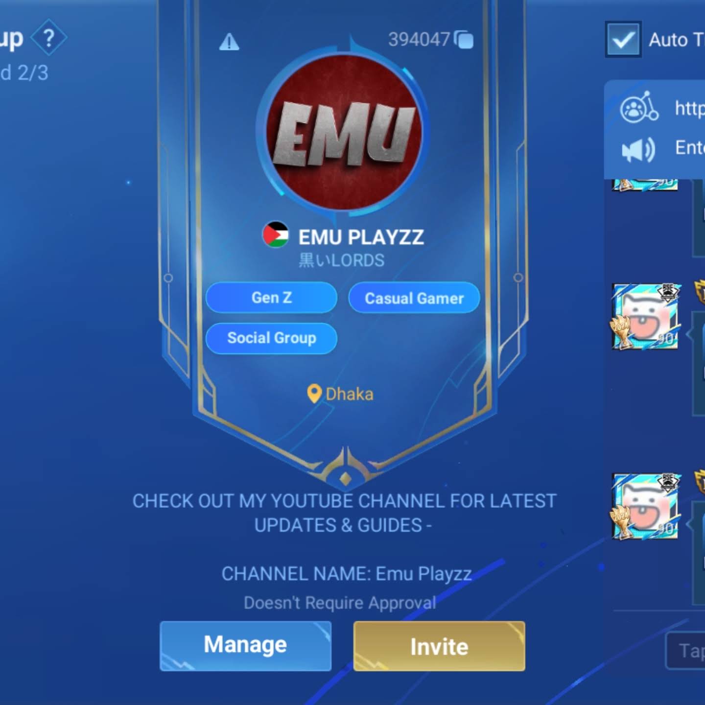 Post from Emu PlayZZ