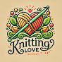 Knitting Love 💗 logo