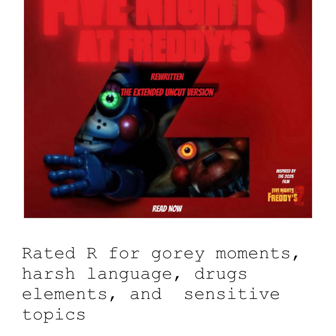 Post from Fredbear channel